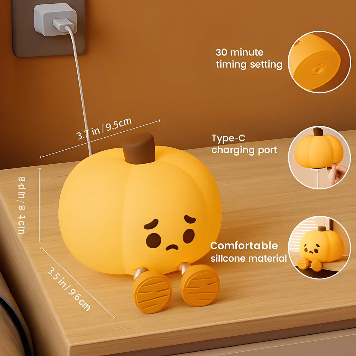Sir Pumpkin™ - Cozy Glow Lamp