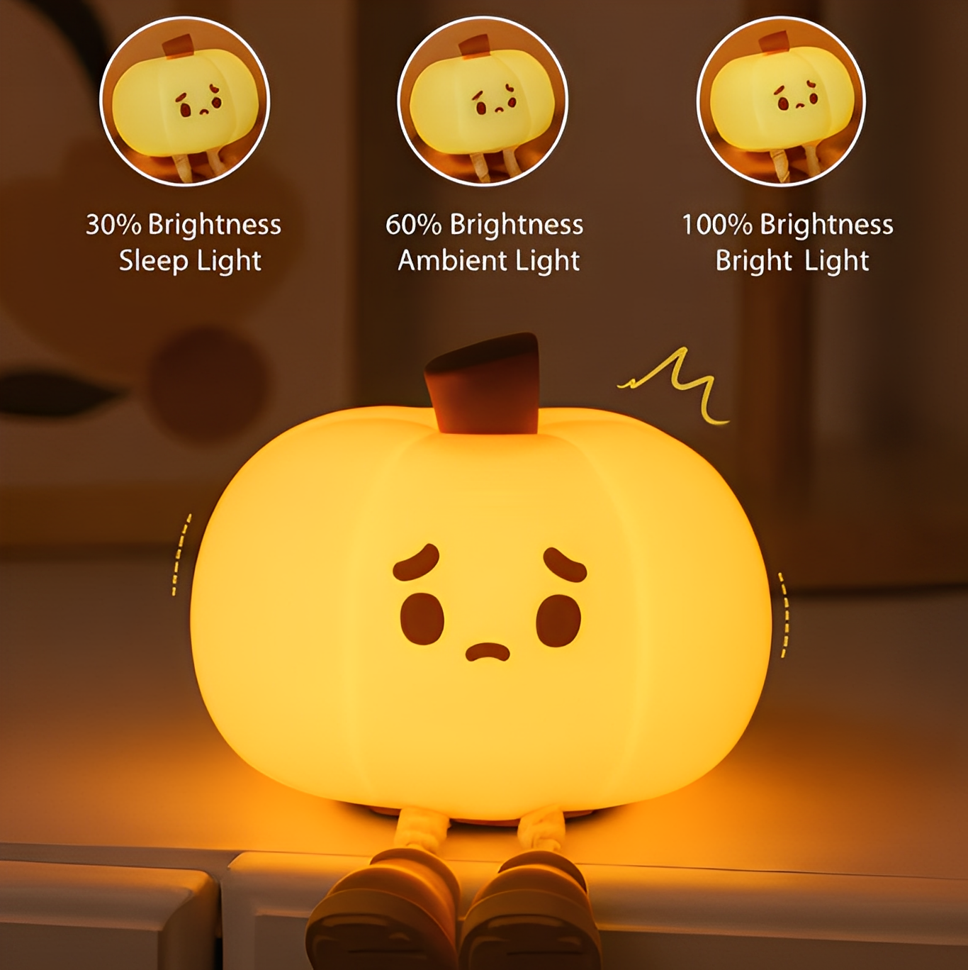 Sir Pumpkin™ - Cozy Glow Lamp