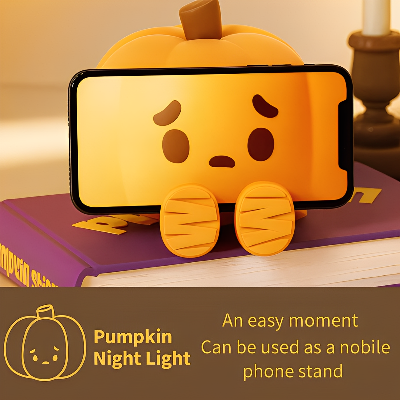 Sir Pumpkin™ - Cozy Glow Lamp
